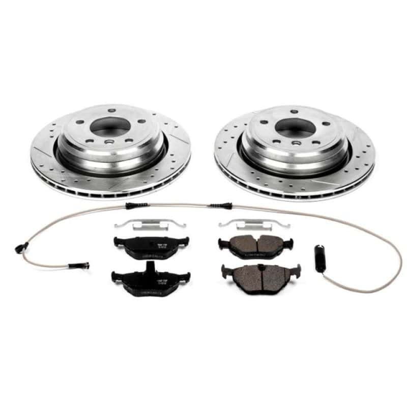 PowerStop — Power Stop 01-03 BMW 525i Rear Z23 Evolution Sport Brake Kit - view 1