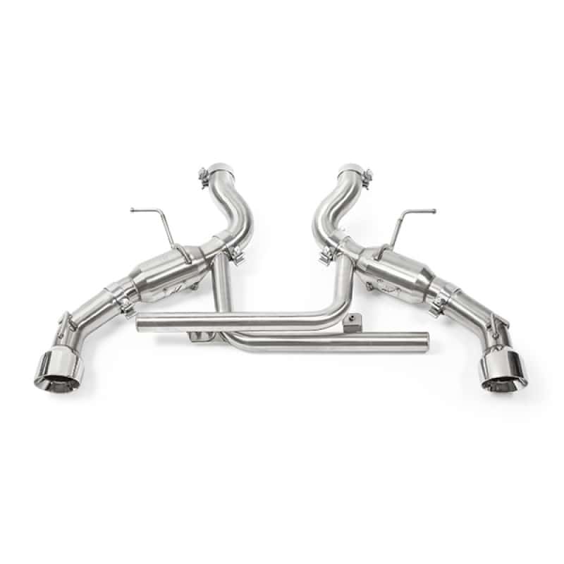 Mishimoto — Mishimoto 2016+ Chevrolet Camaro SS Dual-Tip Pro Axle Back Exhaust w/ Polished Tips - view 3