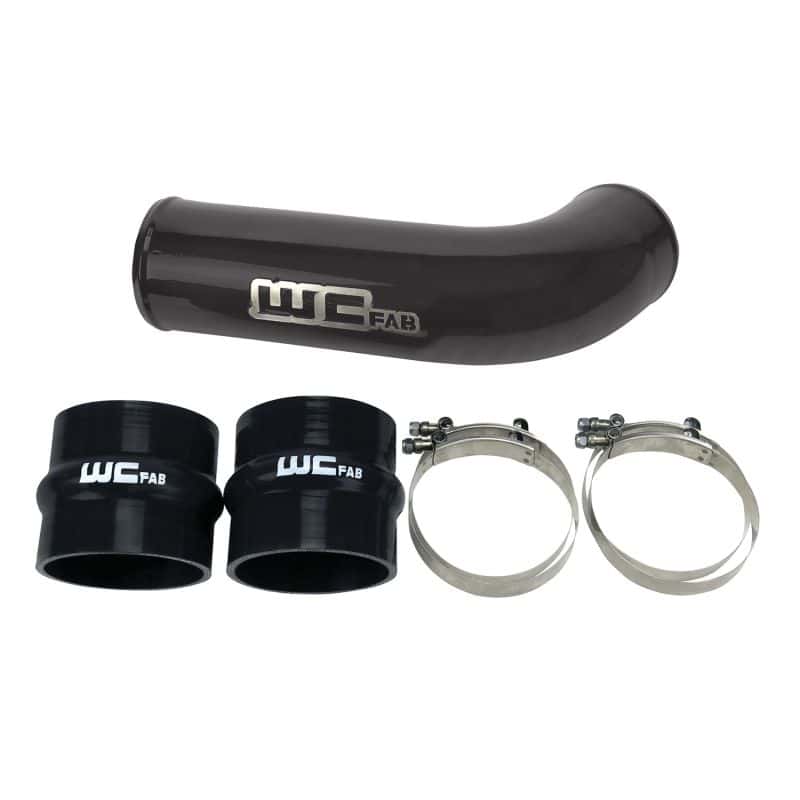 Wehrli — Wehrli 17-19 Chevrolet 6.6L L5P Duramax 4in Intake Pipe (Use w/OEM Air Box) - Candy Red
IntRes Pipe 17-19 CR - view 3