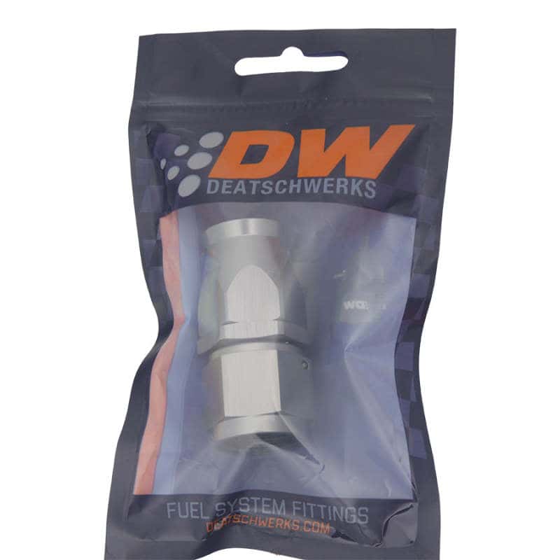 DeatschWerks — DeatschWerks 10AN Female Swivel Straight Hose End PTFE (Incl. 1 Olive Insert) - view 2