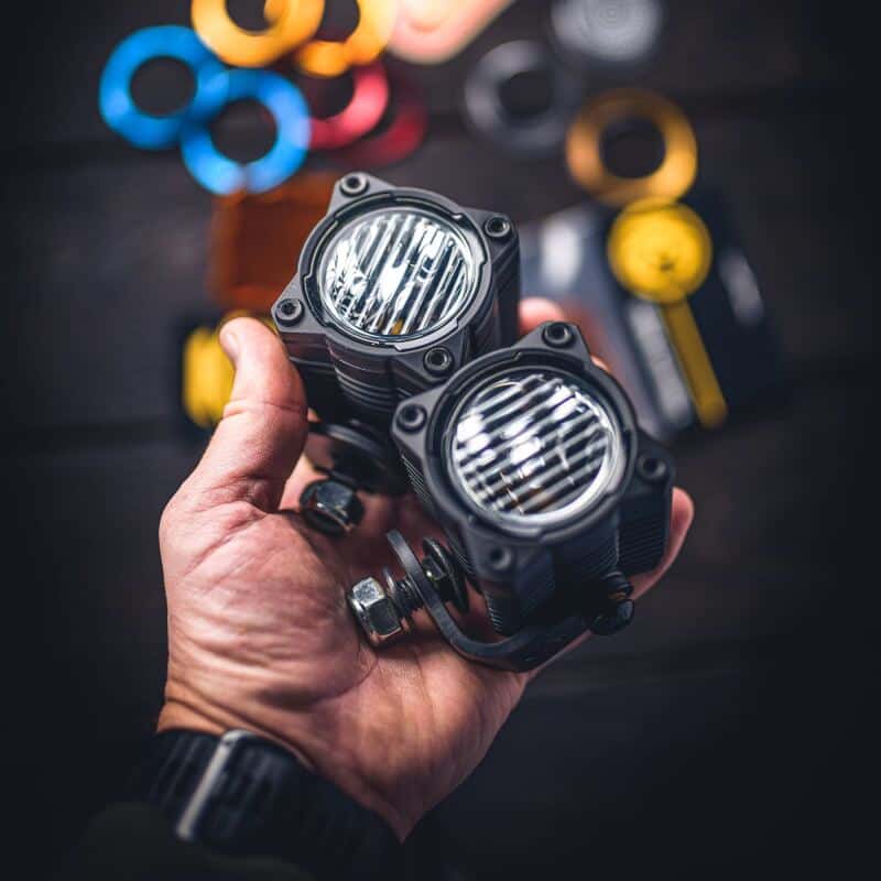 KC HiLiTES — KC HiLiTES FLEX ERA 1 (Single Bezel Ring) - Black - view 3