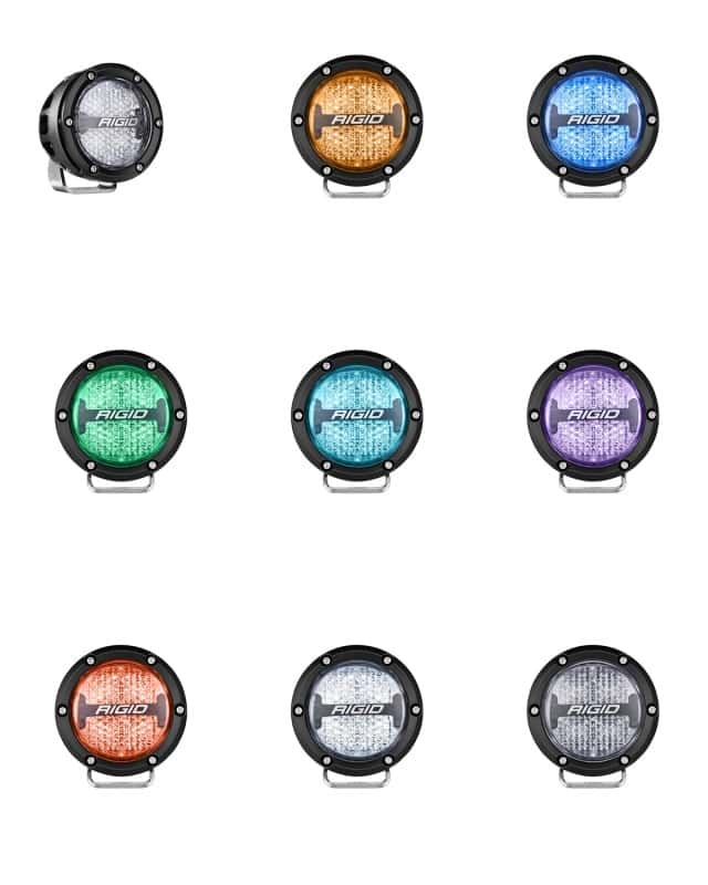 Rigid Industries — Rigid Industries 360-Series 4in LED Off-Road Diffused Beam - RGBW Backlight (Pair)
RGBW LED LAMP - view 23