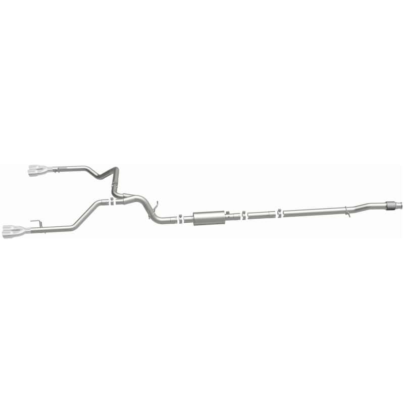Magnaflow — MagnaFlow 2019 Chevy Silverado 1500 V8 5.3L Street Series Quad Split Rear Exhaust w/ Polished Tips
Cat-Back - view 5