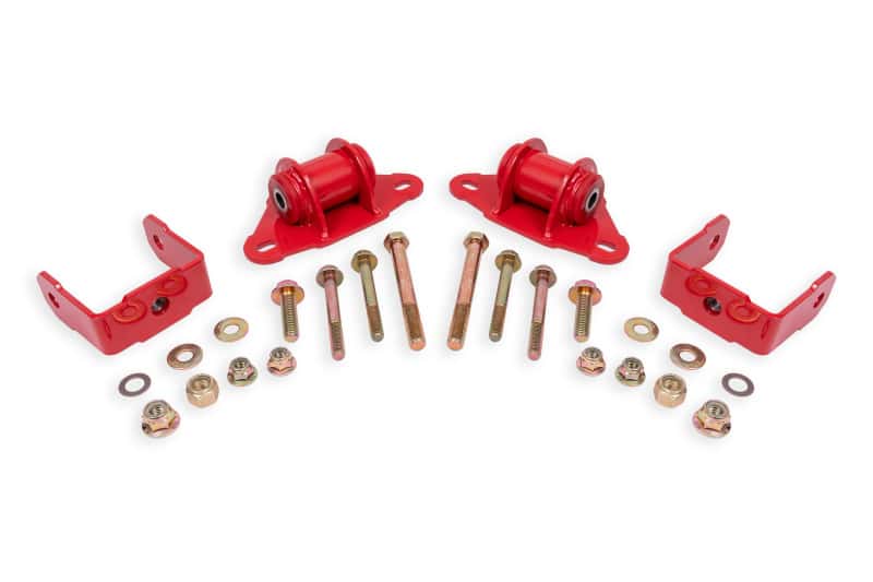 BMR Suspension — BMR 14-19 Chevrolet Corvette Polyurethane Transmission/Differential Mount - Red
Transmission Mnt Kit - view 1