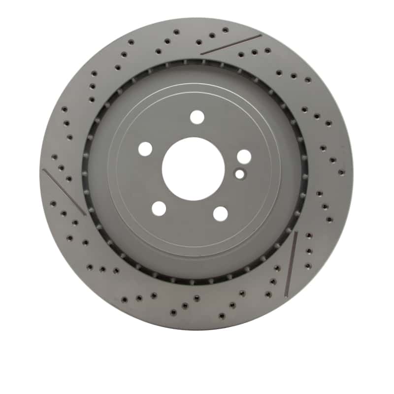 DFC — DFC 10-18 Mercedes-Benz C63 AMG Rear Drilled GeoSPEC Coated Rotor and Slotted
DFC Brake Rotor - view 1