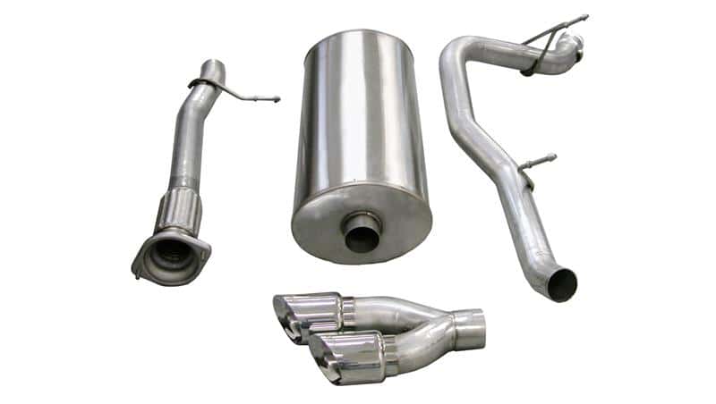CORSA Performance — Corsa 2007-2010 Cadillac Escalade ESV 6.2L V8 Polished Sport Cat-Back Exhaust
Exhaust - view 2