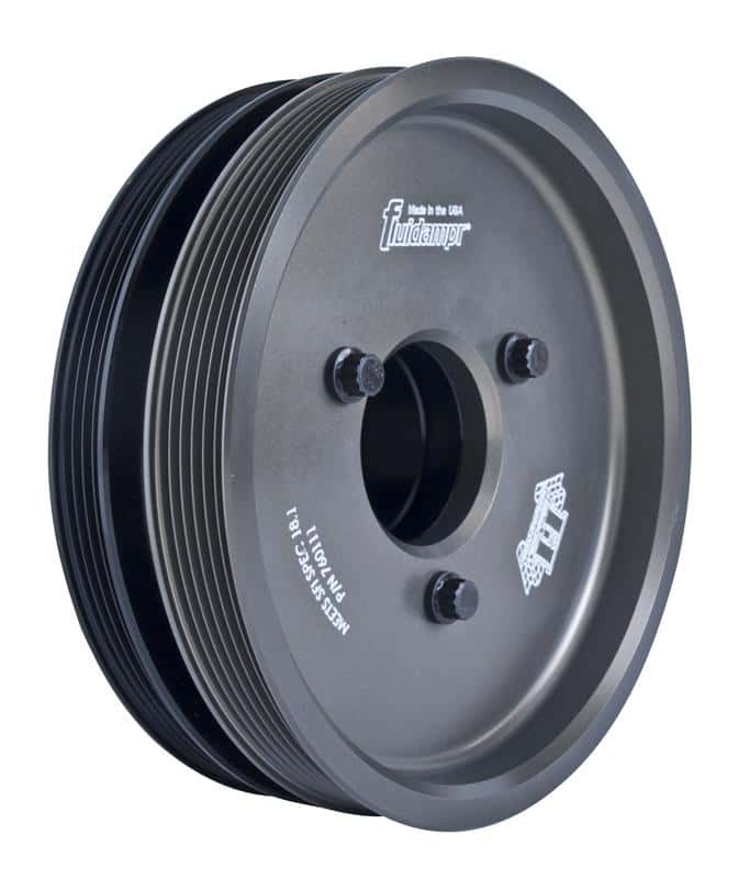 Fluidampr — Fluidampr Chevy LS3/L99/Camaro w/ Stock Pulley Steel Internally Balanced Damper
Harmonic Balancer - view 2
