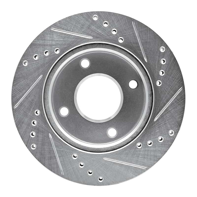 R1 Concepts — R1 07-17 Nissan TIIDA (Mexico) Front Left Drilled & Slotted Silver Brake Rotor
R1 Brake Rotor Drill - view 5