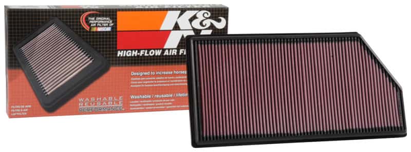 K&N Engineering — K&N 16-18 Mercedes Benz E200d L4-2.0L Diesel Drop In Air Filter
Air Filter - view 4