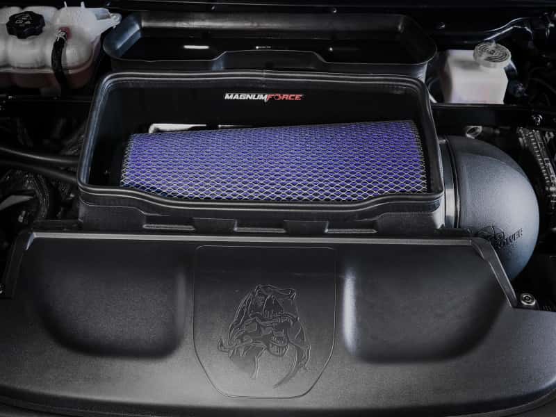 aFe — aFe 21-23 RAM 1500 TRX V8-6.2L SC Magnum FORCE Stage2 Cold Air Intake System w/Pro 5R
Magnum FORCE Intake - view 8