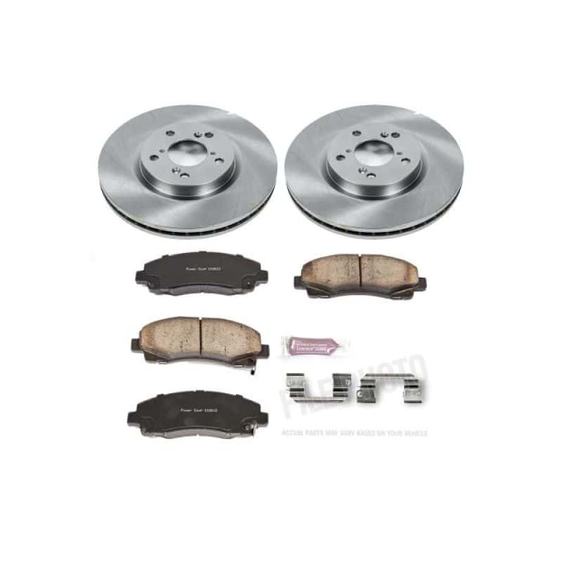 PowerStop — Power Stop 06-11 Honda Ridgeline Front Autospecialty Brake Kit - view 1