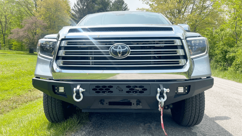 Fishbone Offroad — Fishbone Offroad 14-21 Toyota Tundra Front Bumper - Black Texture - view 2
