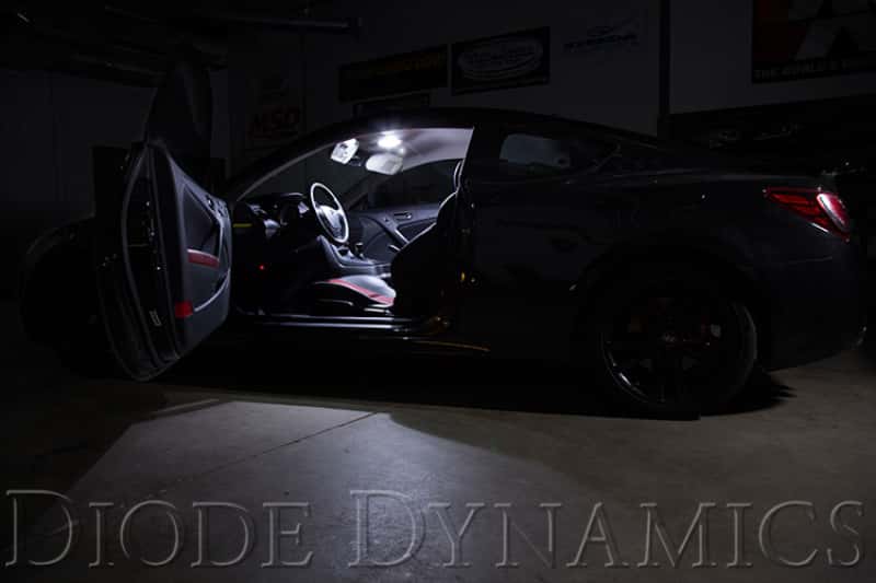 Diode Dynamics — Diode Dynamics 10-16 Hyundai Genesis Coupe Interior Kit Stage 2 - Red - view 2