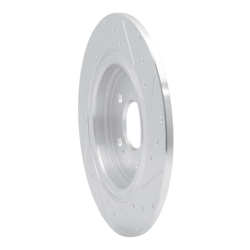 R1 Concepts — R1 18-25 Honda Odyssey Rear Left Drilled & Slotted Silver Brake Rotor
R1 Brake Rotor Drill - view 4