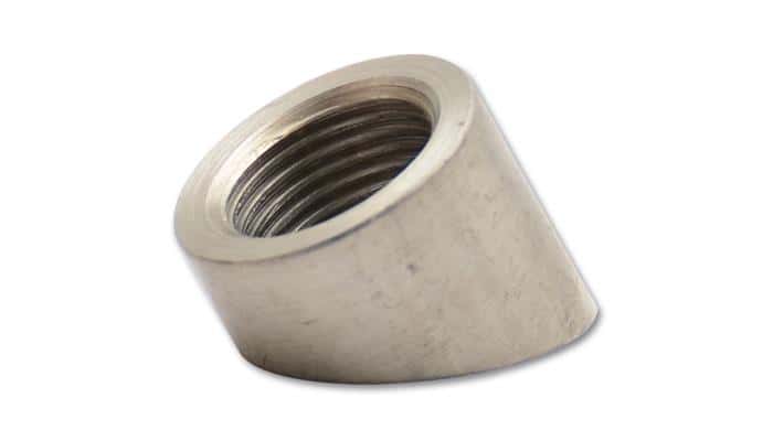 Vibrant — Vibrant 30 deg Angled Oxygen Sensor Weld Bung (M18 x 1.5 Thread) - Bulk Pack of 100 pcs.
SSAngledO2Nut100Pack
SSAngledO2Sensr100Pk
Oxygen Sensor Bung - view 4