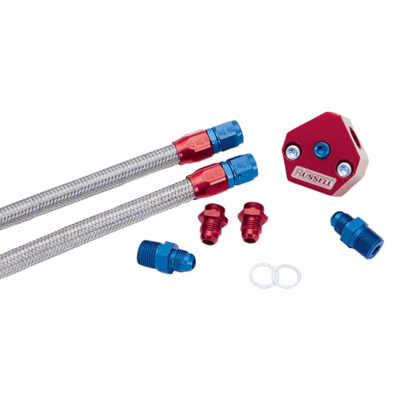Russell — Russell Performance Holley Tunnel Ram Kit for 600/660 Carbs
Carburetor Fuel Line - view 2