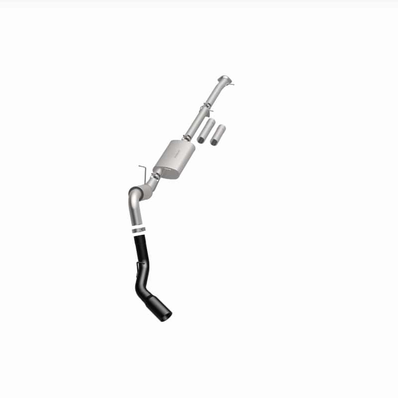 Magnaflow — MagnaFlow 11-19 GM 2500/3500 6.0L 4in Single Passenger Side Rear Exit Cat-Back Exhaust w/Black Tips
Cat-Back - view 26