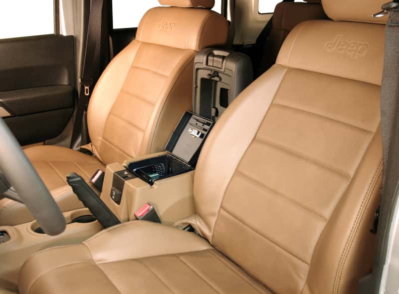 Tuffy Products — Tuffy 11-18 Jeep Wrangler Console Safe W/ Keyed Lock
Console Safe - view 1