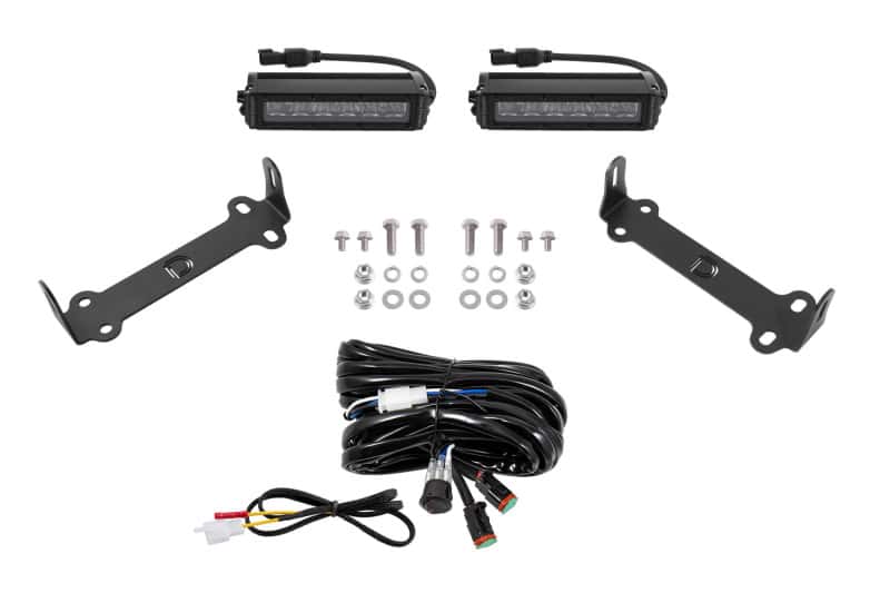 Diode Dynamics — Diode Dynamics 14-21 Toyota 4Runner Stage Series SAE/DOT LED Lightbar Kit - Amber Driving - view 7