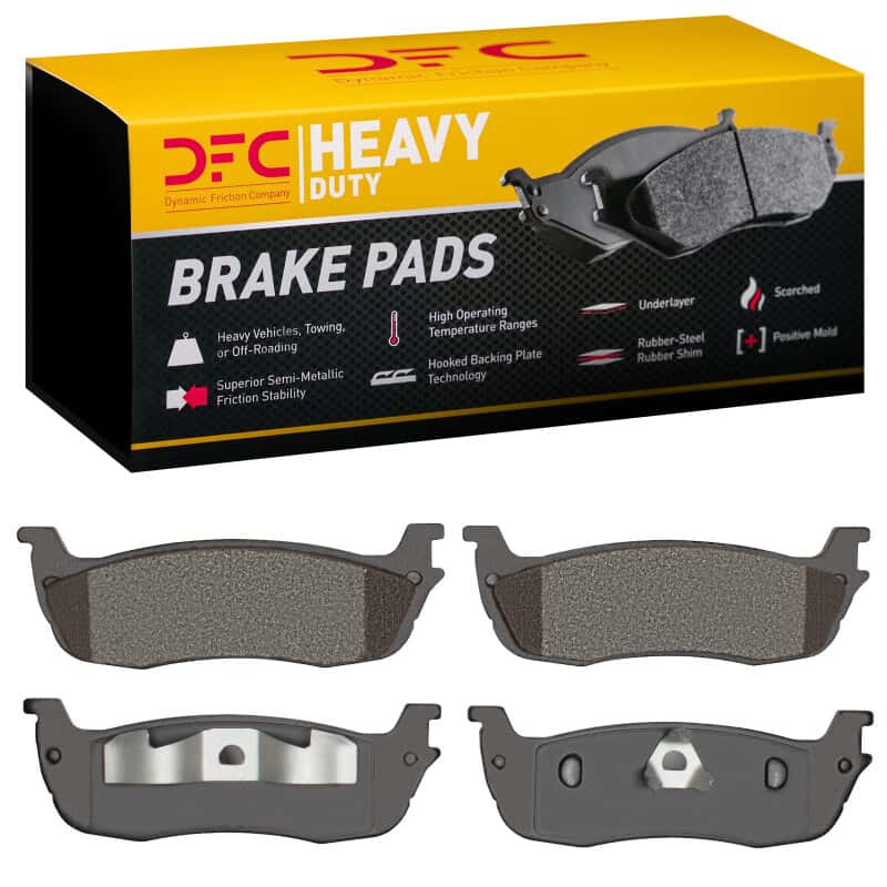 DFC — DFC 97-11 Ford Expedition Rear Heavy Duty Pads - Semi Metallic
DFC Brake Pad Set - view 1