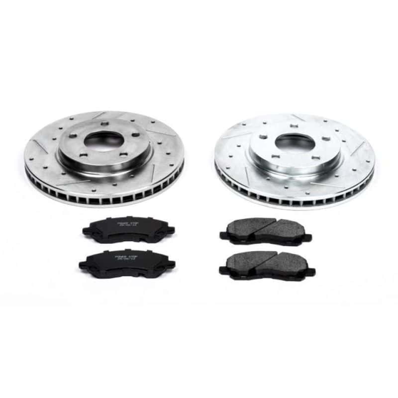 PowerStop — Power Stop 07-12 Dodge Caliber Front Z23 Evolution Sport Brake Kit - view 1
