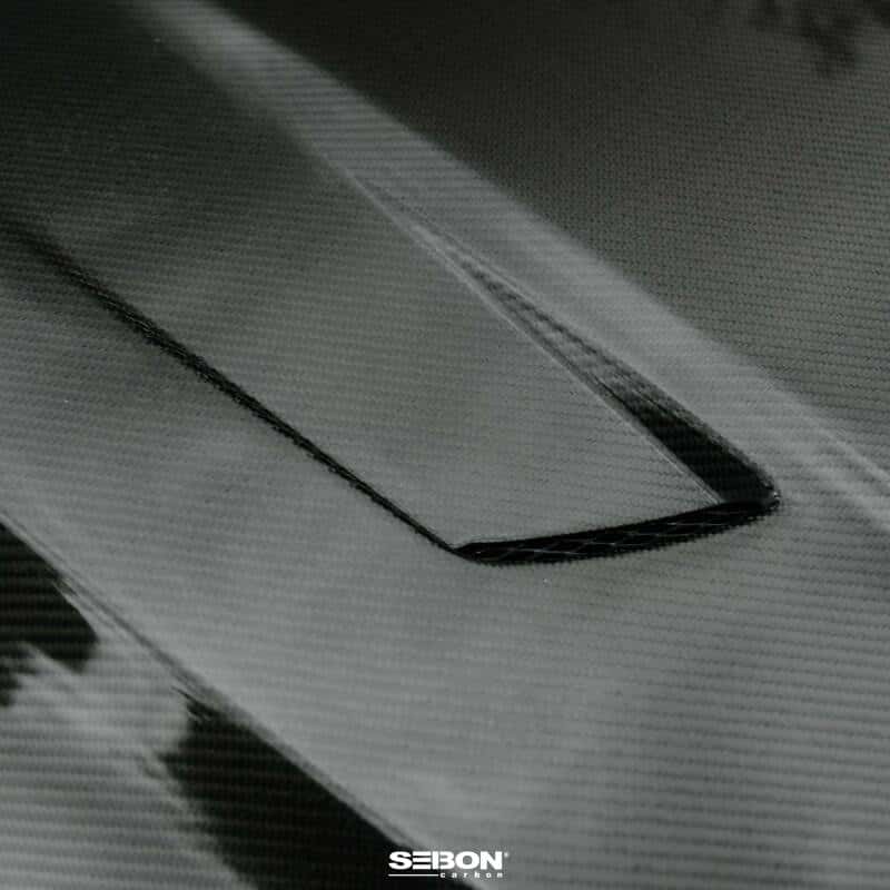 Seibon — Seibon 22-23 Volkswagen Golf GTI/R  TM-Style Carbon Fiber Hood - view 10