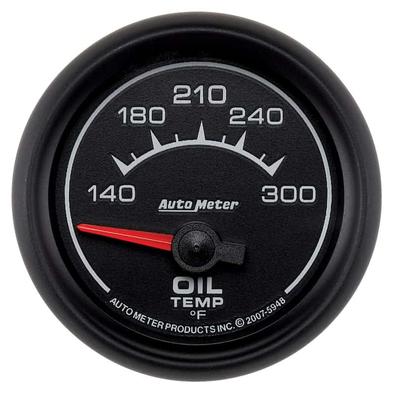 AutoMeter — AutoMeter Gauge Oil Temp 2-1/16in. 140-300 Deg. F Electric Es
GA 2" OILT 300F E ES - view 1