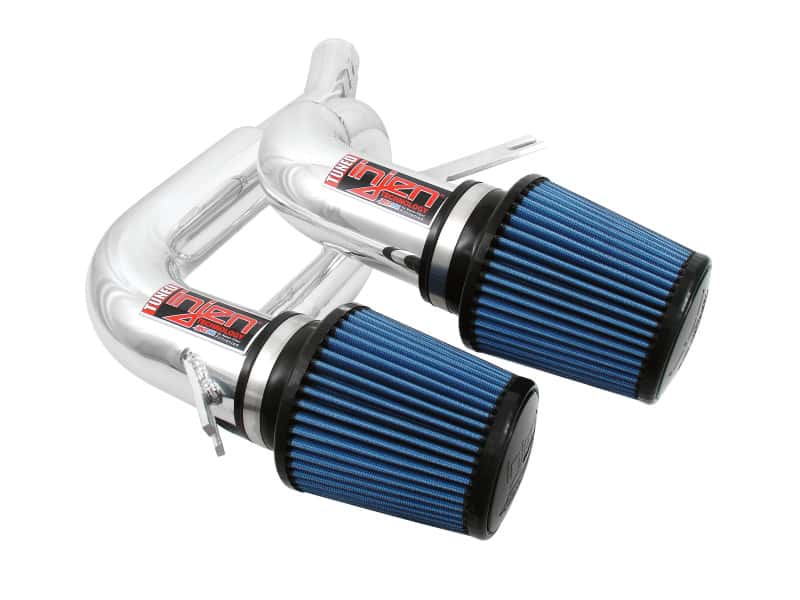 Injen — Injen 08-09 535i E60 3.0L L6 Twin intake & AMSOIL Filters Polished Short Ram Intake
Short Ram Intake
Air Intake Kit - view 4