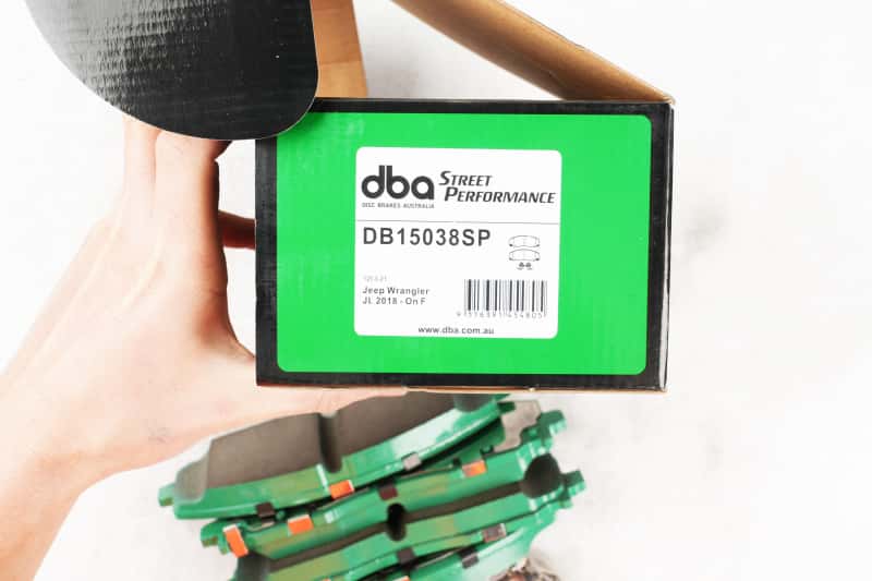 DBA — DBA 17-22 Chrysler Pacifica Front SP Performance Brake Pads
Brake Pad - view 3