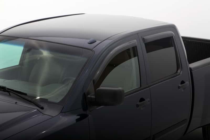 AVS — AVS 04-15 Nissan Titan Crew Cab Ventvisor Outside Mount Window Deflectors 4pc - Smoke
Side Window Vent
VENTVISOR 4PC - view 3