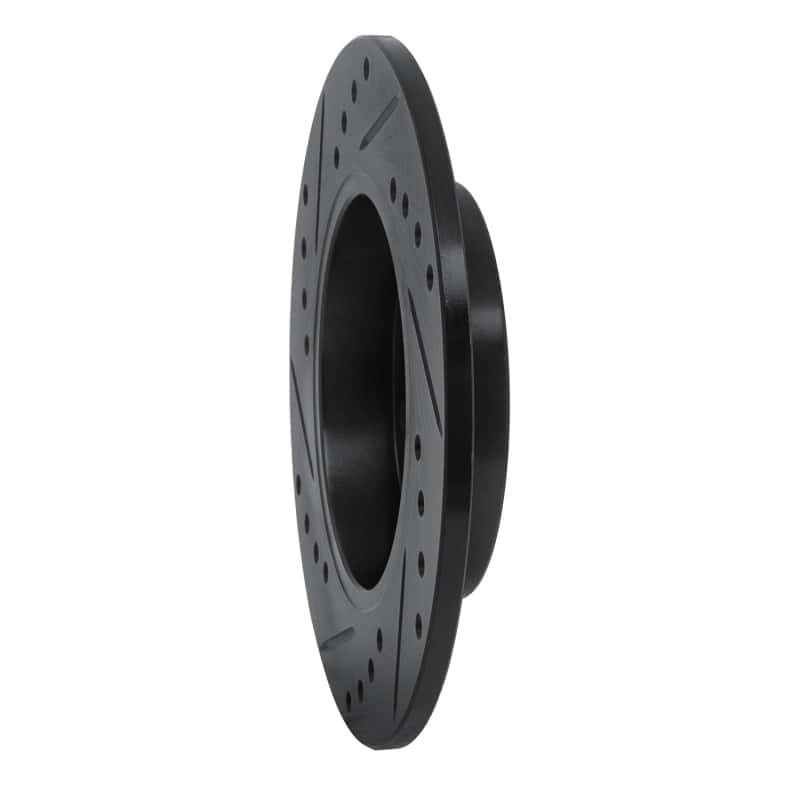 R1 Concepts — R1 01-06 Audi TT Quattro Rear Right Drilled & Slotted Black Brake Rotor
R1 Brake Rotor Drill - view 4