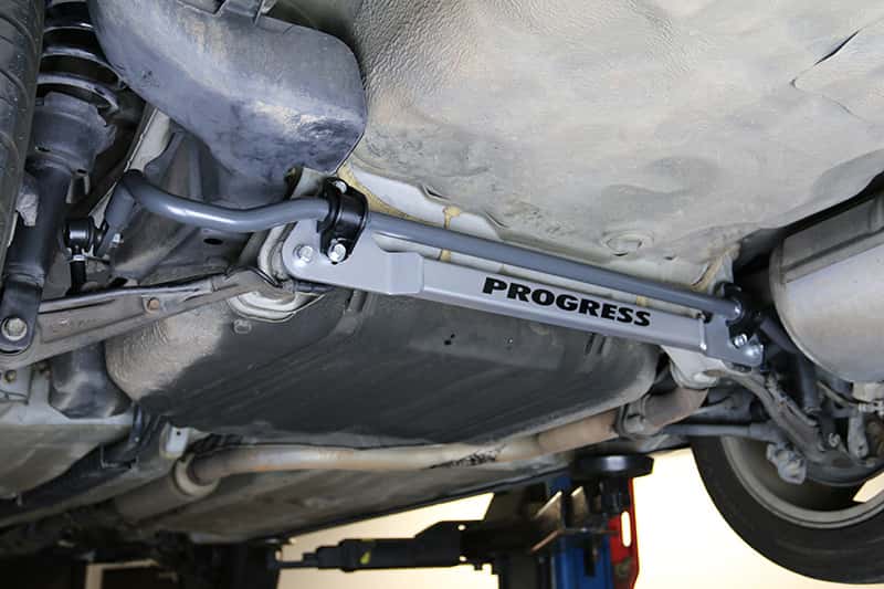 Progress Technology — Progress Tech 92-95 Honda Civic Rear Sway Bar (22mm - Adjustable) Incl Bar Brace and Adj End Links
Progress Sway Bar - view 2