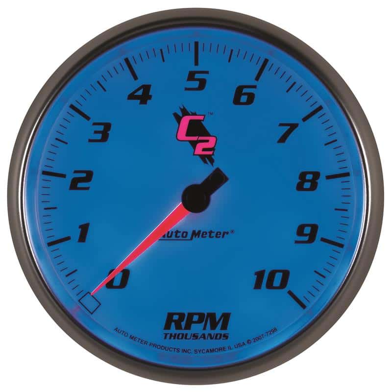 AutoMeter — Autometer C2 5 inch 10000 RPM In-Dash Tachometer
GA TACH 5" 10K C2 - view 4