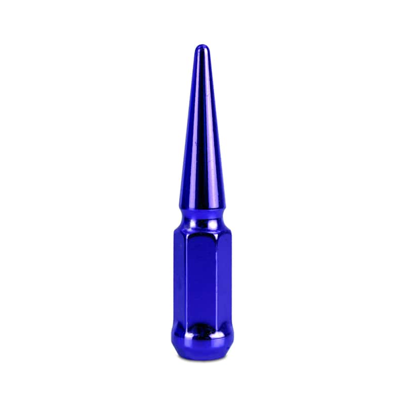Mishimoto — Mishimoto Mishimoto Steel Spiked Lug Nuts M14 x 1.5 24pc Set Blue
Spiked Lug Nuts - view 3