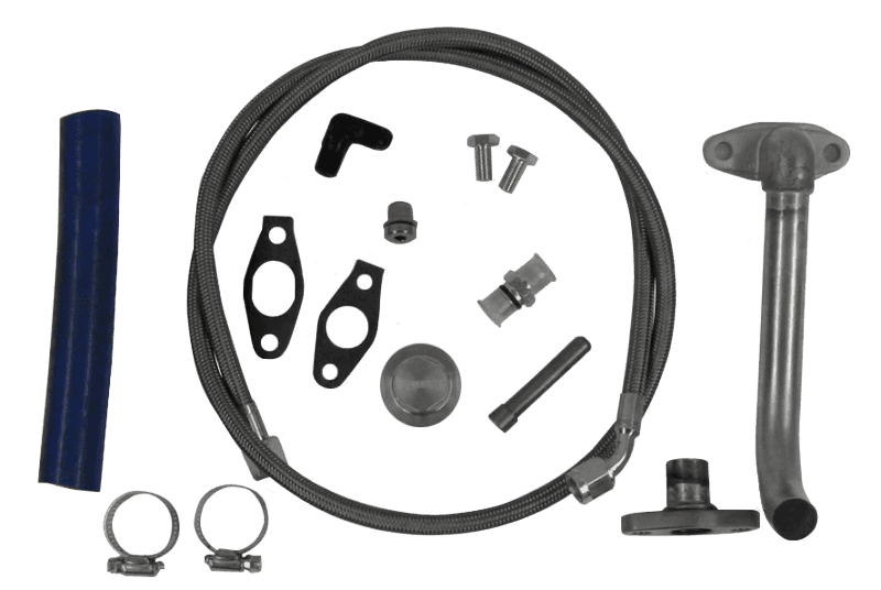 Fleece Performance — Fleece Performance 01-04 GM Duramax 6.6L LB7 63mm Billet LB7 Cheetah Turbocharger
Turbo - view 2