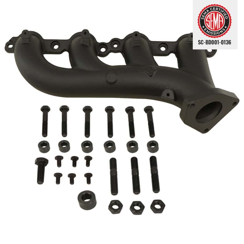 BD Diesel — BD Diesel Driver Side Exhaust Manifold - 02-13 Chevy Silverado 1500 & GMC Sierra 1500 V8
EXHAUST MANIFOLD - view 4