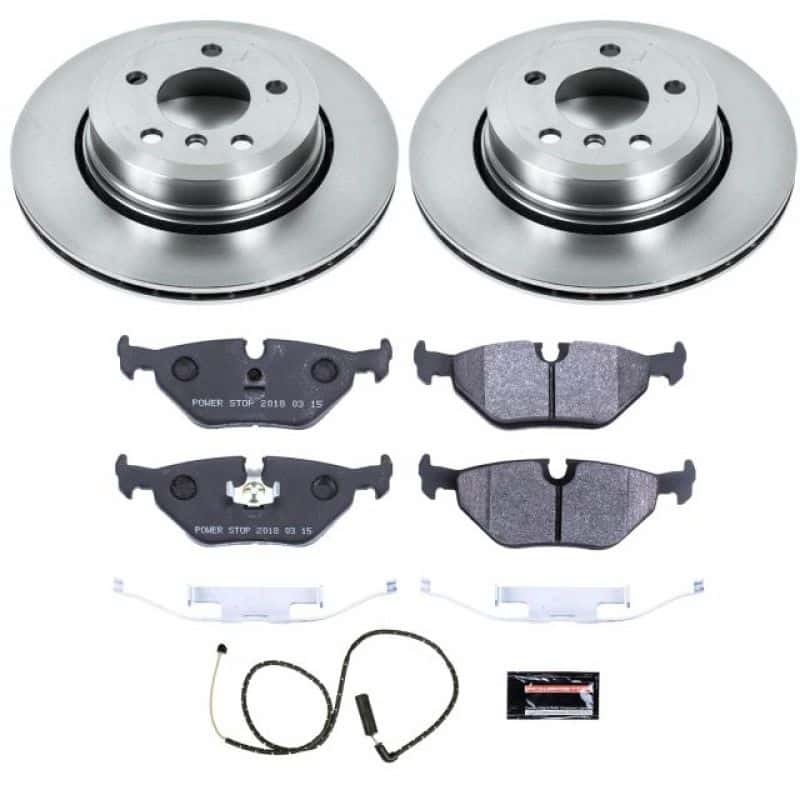 PowerStop — Power Stop 04-10 BMW X3 Rear Track Day Brake Kit - view 1