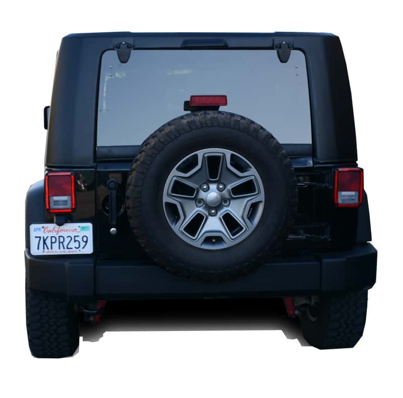 DV8 Offroad — DV8 Offroad 07-18 Jeep Wrangler JK 2 Piece Square Back Hard Top (2 Door) - view 3