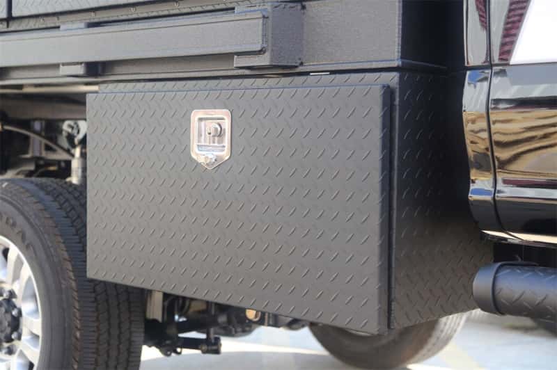 Dee Zee — Dee Zee Universal Tool Box - Specialty Underbed Black BT Alum 36X20X18 (Txt Blk)
ToolBxTrkBedUnderBed - view 6