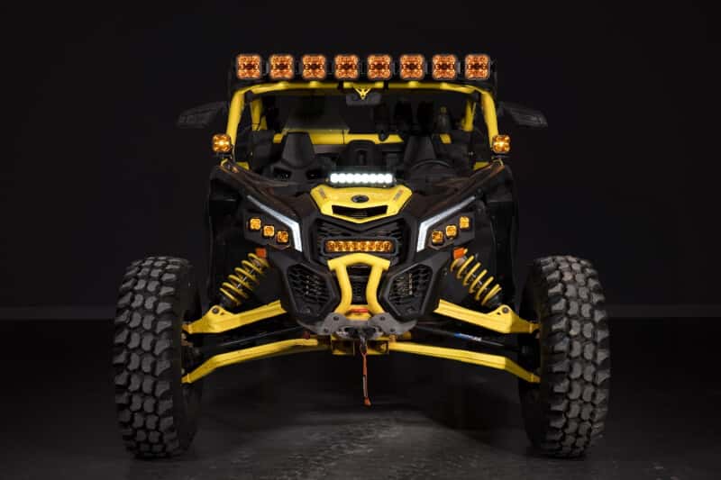 Diode Dynamics — Diode Dynamics 17-26 Can Am Maverick Shock Mount Kit SS10 Max White Combo - view 3