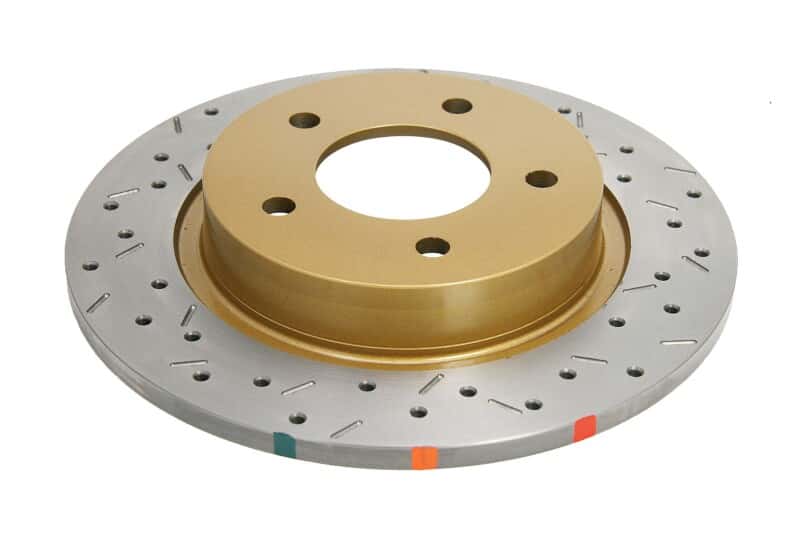 DBA — DBA 04-05 Mazda 3 2.3L / 06+ MazdaSpeed3 Rear Drilled & Slotted 4000 Series Rotor
XS 4000 Series
Brake Rotor - view 1