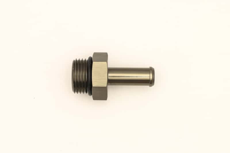 DeatschWerks — DeatschWerks 8AN ORB Male to 3/8in Barb Fitting (Single Barb - Incl O-Ring)
Lines & Fittings - view 4
