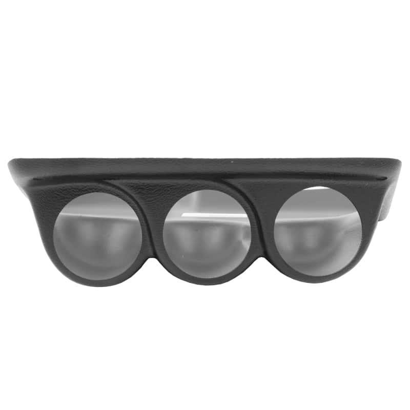 AutoMeter — Autometer 99-03 Ford Super Duty 52mm Black Triple Under Dash Pod
2-1/16" TRPL UNDER D - view 3