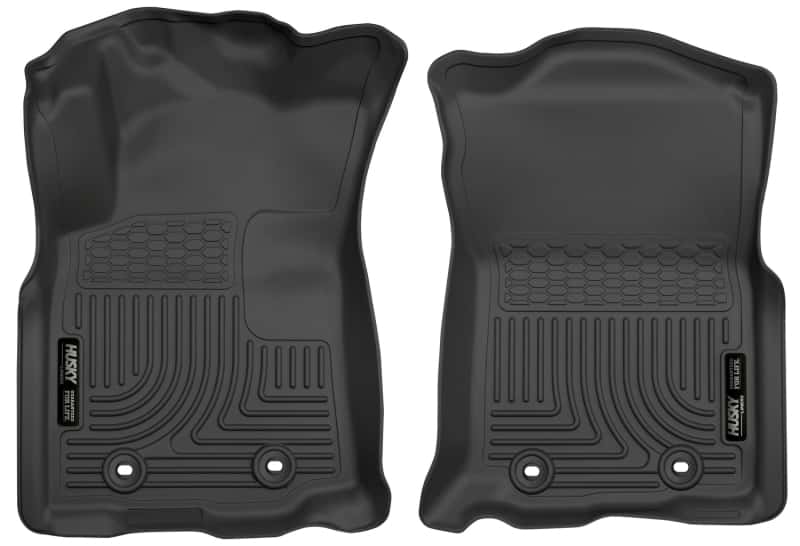 Husky Liners — Husky Liners 2018 Toyota Tacoma Double Cab WeatherBeater Black Front Floor Liners
Floor Liners - view 1