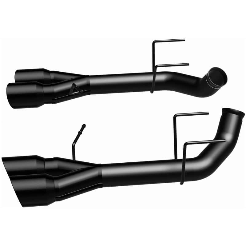 Magnaflow — MagnaFlow 13 Ford Mustang Shelby GT500 V8 5.8L Quad Split Rear Exit Stainless Cat Back Perf Exhaust
Axle-Back - view 8