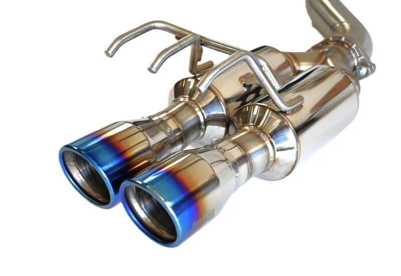 Invidia — Invidia 22+ Toyota GR Corolla R400 Rolled Titanium Tip Cat-Back - view 2