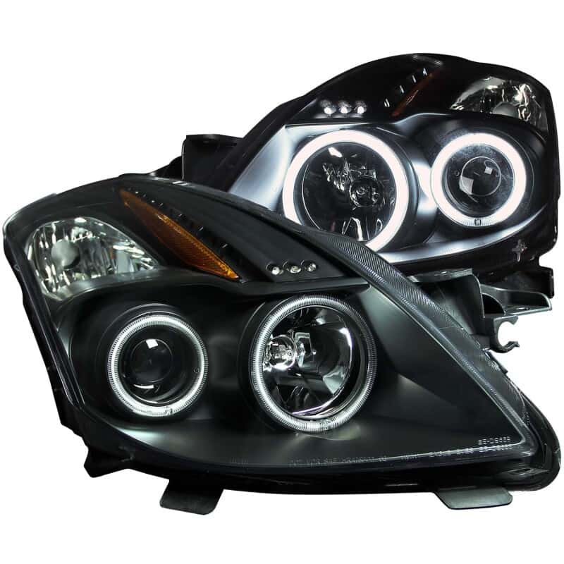 ANZO — ANZO 2008-2009 Nissan Altima (2 Door ONLY) Projector Headlights w/ Halo Black (CCFL)
Head Light Set
HdLtSet - view 2