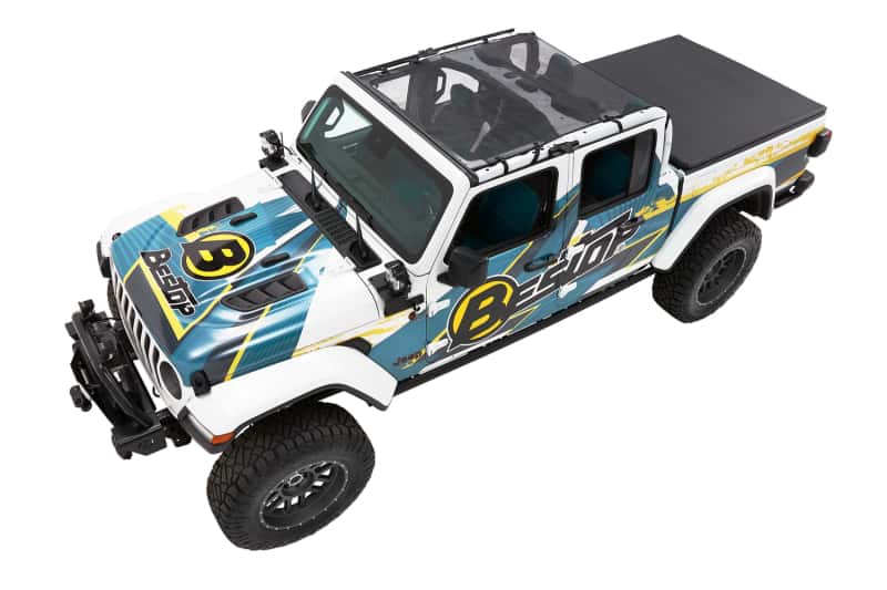 Bestop — Bestop 20-24 Jeep Gladiator Sun Safari Bikini (Mesh)
Sun Safari Bikini - view 1