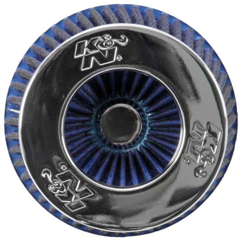 K&N Engineering — K&N Universal Air Filter Chrome Round Tapered Blue - 4in Flange ID x 1.125in Flange Length x 5.5in H
Universal Clamp-On A
Clamp-on Air Filter - view 6