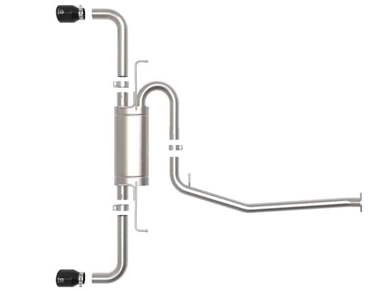aFe — aFe POWER Takeda 19-21 Toyota RAV4 L4-2.5L 304SS CB Exhaust w/ Black Tips
Cat-Back Exhaust - view 2